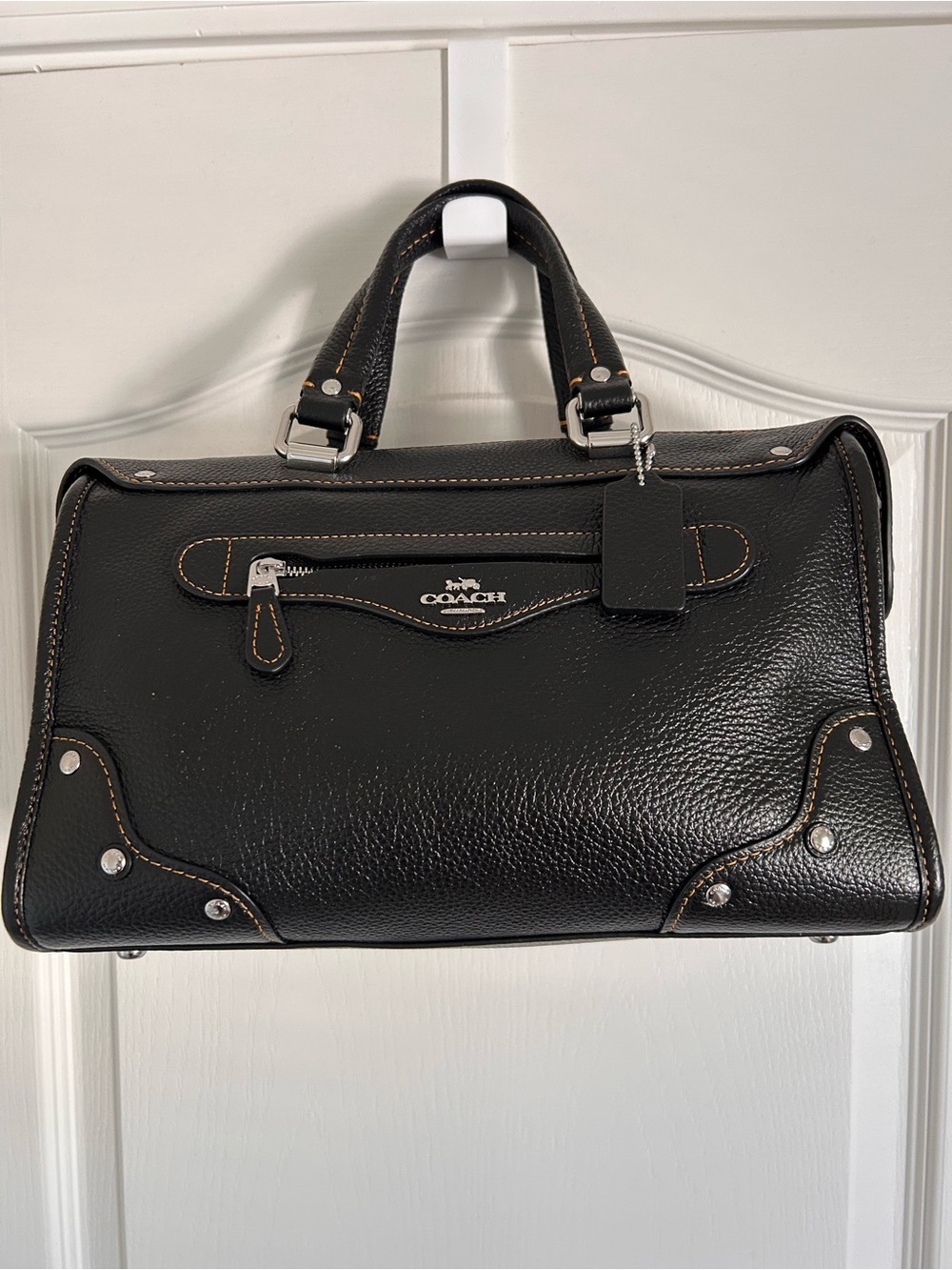 Coach Millie Satchel Leather Bag